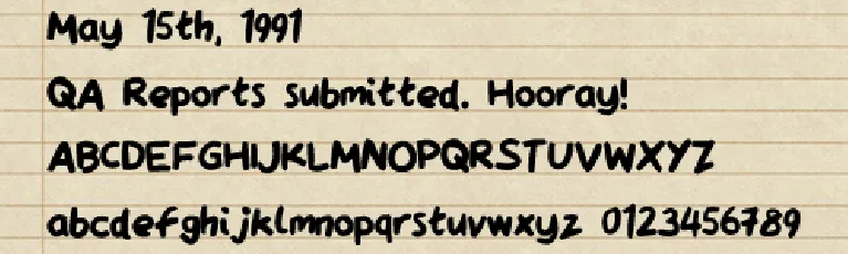 QAReports font