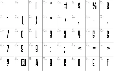 Triac 71 font