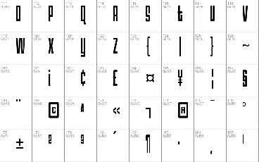 Triac 71 font