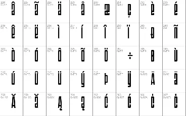 Triac 71 font