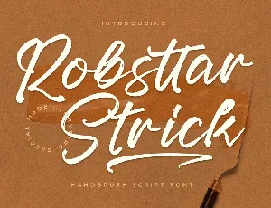 Robsttar Strick font