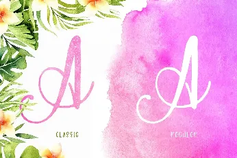 Paradiso Script font