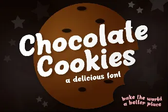 Chocolate Cookies font