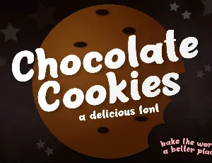 Chocolate Cookies font