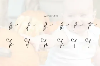 Baby Pumpkin Script font