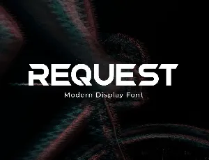 Request font