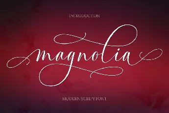 Magnolia font