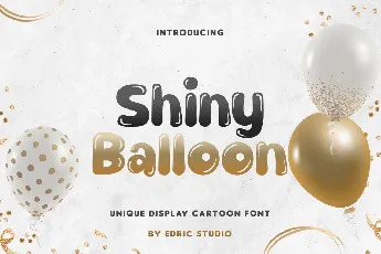 Shiny Balloon Demo font