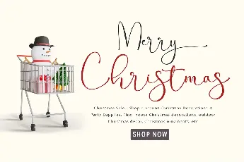 Christmas Praise - Personal use font