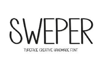 Sweper Display font