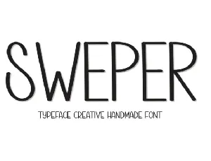 Sweper Display font