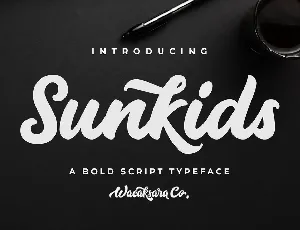 Sunkids Demo font