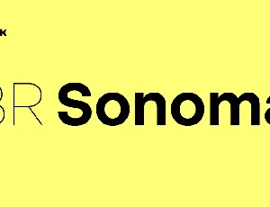 BR Sonoma font