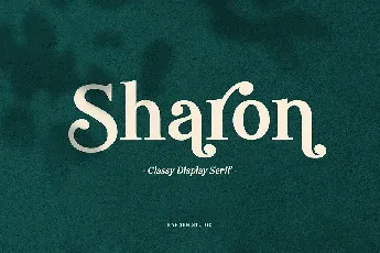 Sharon Serif font