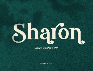 Sharon Serif font