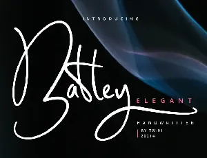 Batley Elegant font