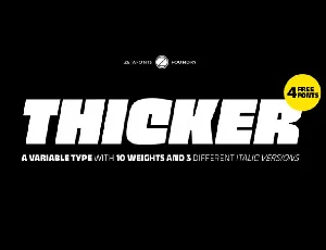 Kicker Family font