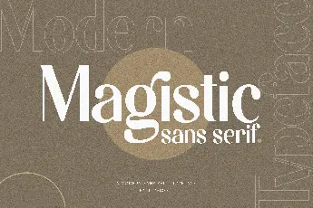 Magistic font