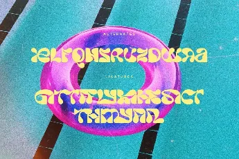 Lyzero DEMO font