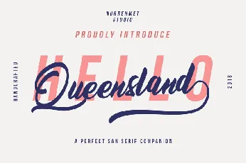 Queensland font