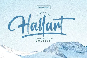 Hallart font