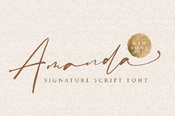 Amanda font