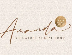 Amanda font