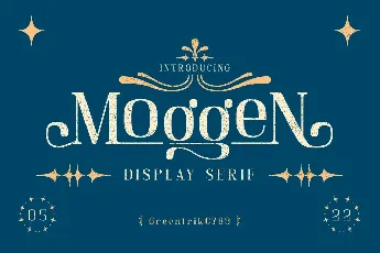 Moggen font