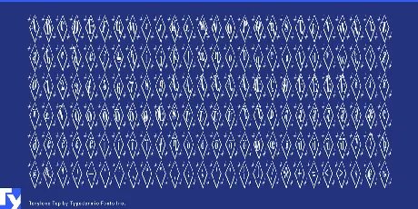 Terylene Top font