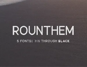 Rounthem font