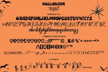 Halloween Witches font