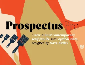 Prospectus Pro Demo font