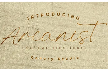 Arcanist font