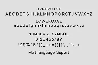 Glonimove font