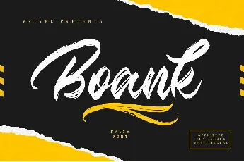 Boank font