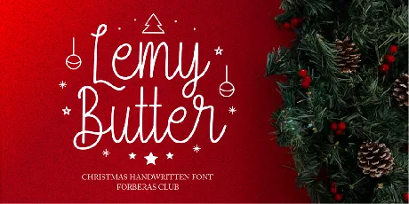 Lemy Butter Demo font