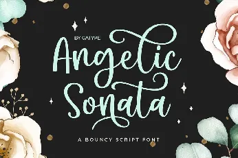 Angelic Sonata font