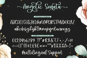 Angelic Sonata font