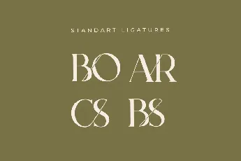 BODAR font