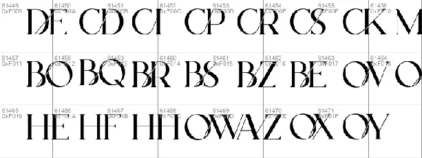 BODAR font