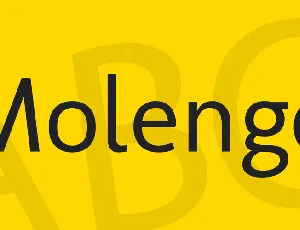 Molengo font