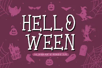 Hell O Ween font