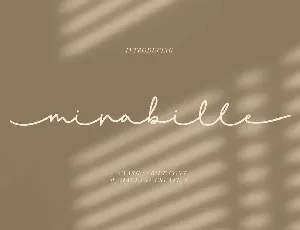 Mirabille font