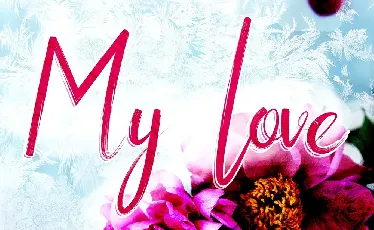 My Love font