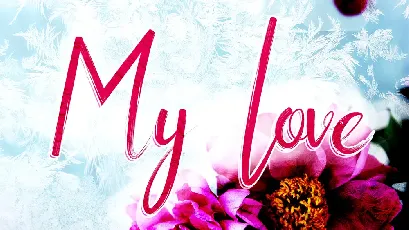 My Love font