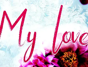 My Love font