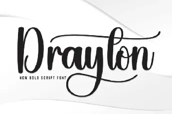 Drayton Script font