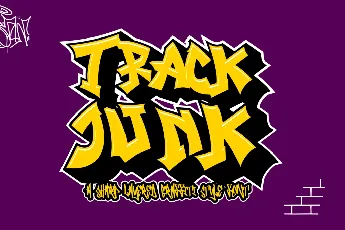 Track Junk font