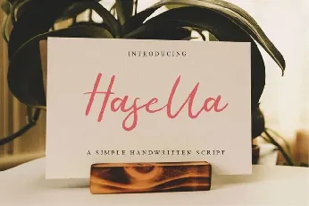 Hasella font