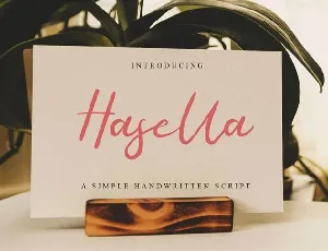 Hasella font